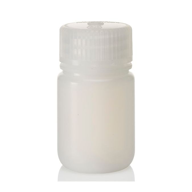 Thermo Scientific 312104-0001 Nalgene Wide-Mouth HDPE Bottles with Closure: Bulk Pack, 30 mL - Translucent (Case of 1000)