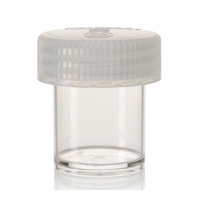 Thermo Scientific 2116-0015 Nalgene Straight-Sided Wide-Mouth Polycarbonate Jars with Closure, 15 mL - Clear (Case of 48)