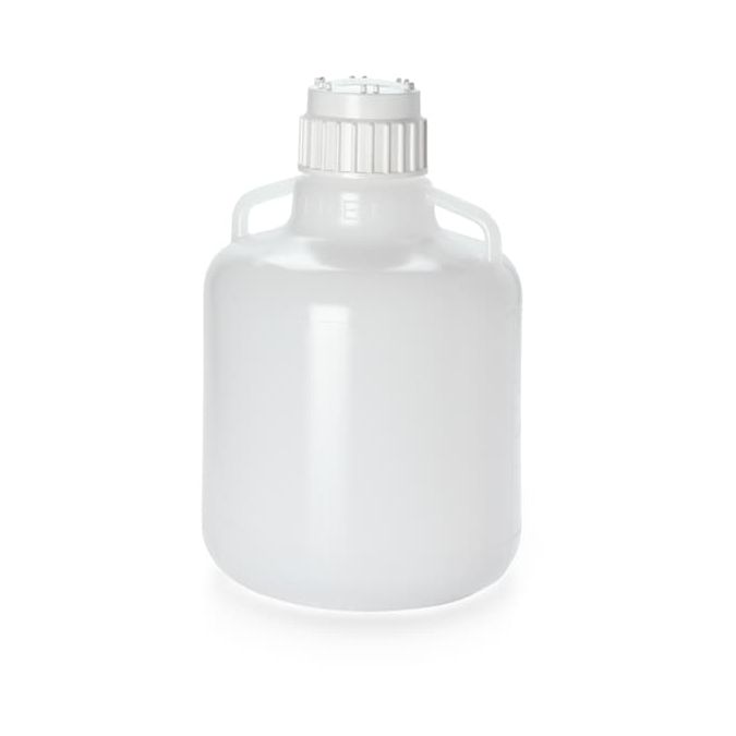 Thermo Scientific 2210-0020 Nalgene LDPE, Round Carboy - 2.6 gal. / 10 L (6/Cs.)