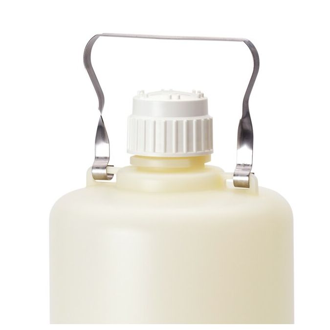 Thermo Scientific 2234-0030 Nalgene LDPE, Wide-Mouth Carboy with Handle - 4 gal. / 15 L (6/Cs.)