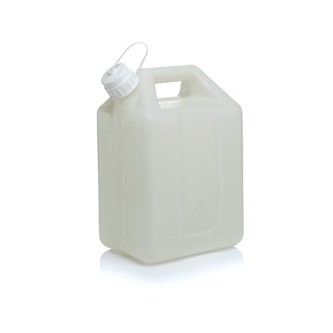 Thermo Scientific 2242-0025 Nalgene Fluorinated HDPE, Jerry Can with Closure - 2.6 gal. / 10 L (6/Cs.)