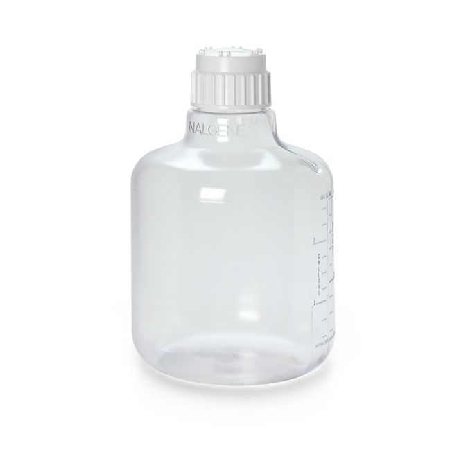 Thermo Scientific 2251-0050 Nalgene Round Polycarbonate Clearboy Carboy with Closure - 5.3 gal. / 20 L (4/Cs.)