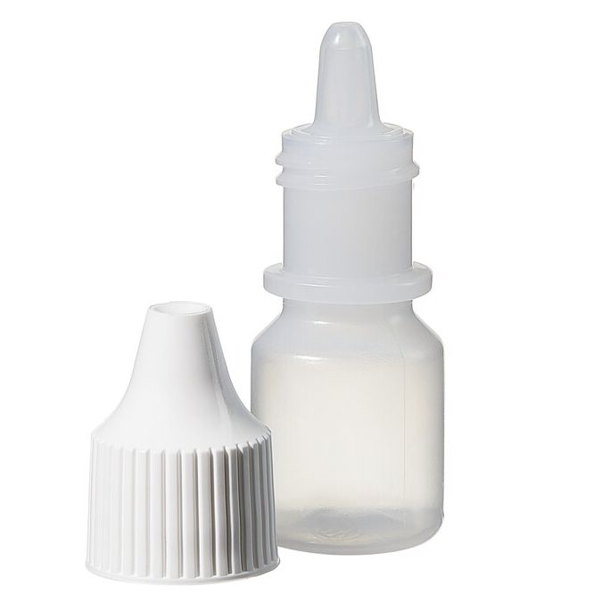 Thermo Scientific 2750-9125 Nalgene Dropper Bottles with Control Dispensing Tip, 4 mL - Translucent (Case of 25)