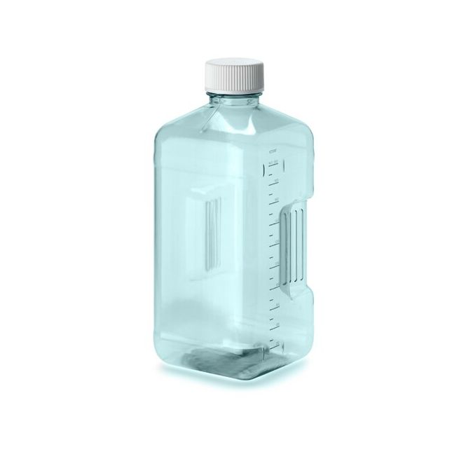 Thermo Scientific 3233-42 Nalgene Polycarbonate Biotainer Bottles and Carboys, 2 L - Clear (Case of 20)