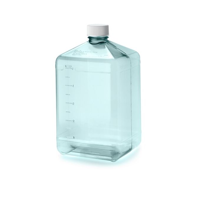 Thermo Scientific 3405-42 Nalgene Polycarbonate Biotainer Bottles and Carboys, 5 L - Blue-Green (Case of 6)