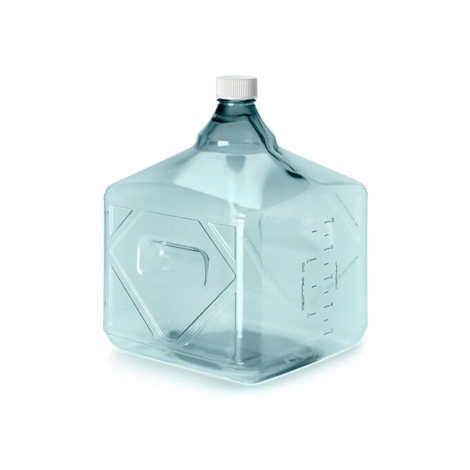 Thermo Scientific 3410-42 Nalgene Polycarbonate Biotainer Bottles and Carboys, 10 L - Clear (Case of 2)