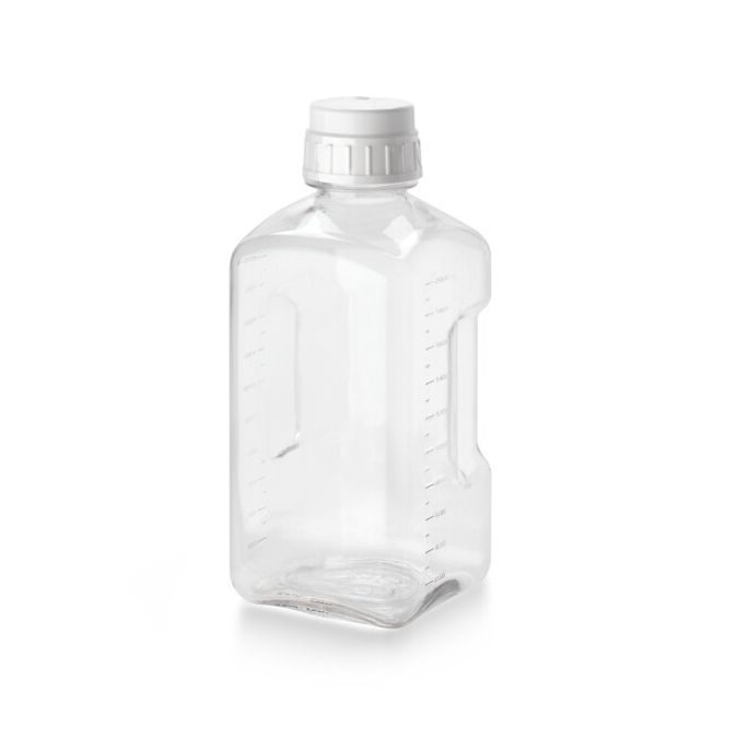 Thermo Scientific 382019-2000 Nalgene PETG Certified Clean Containers, 2 L - (Case of 12)