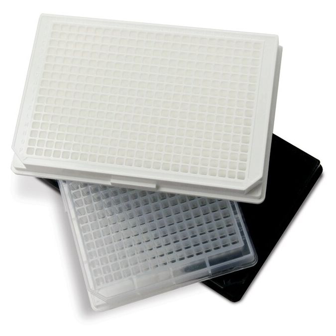 Thermo Scientific Nunc 384-Well, Non-Treated, Flat-Bottom, Optical Polymer Base Microplate - 384 wells - 10 to 120 mL - 242763