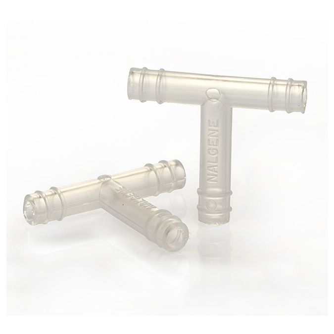 Thermo Scientific Nalgene Tubing T-Type Connectors - 1/8 in. OD - Case of 72 - 6151-0125