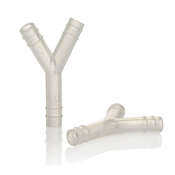 Thermo Scientific Nalgene Tubing Y-Type Connectors - 1/8 in. OD - Case of 72 - 6152-0125