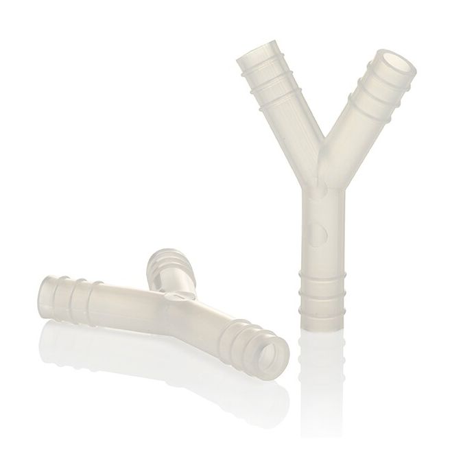 Thermo Scientific Nalgene Tubing Y-Type Connectors - 5/16 in. ID - Case of 72 - 6152-0312