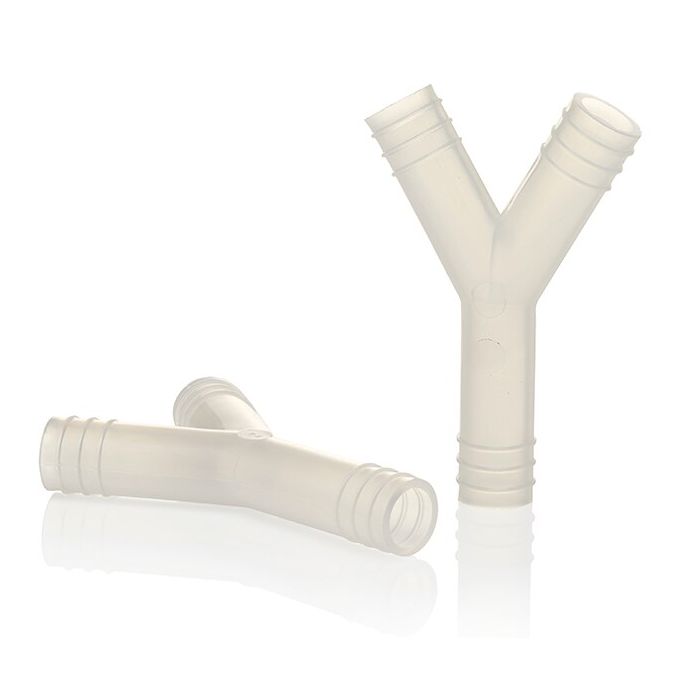 Thermo Scientific Nalgene Tubing Y-Type Connectors - 1/2 in. ID - Case of 48 - 6152-0500