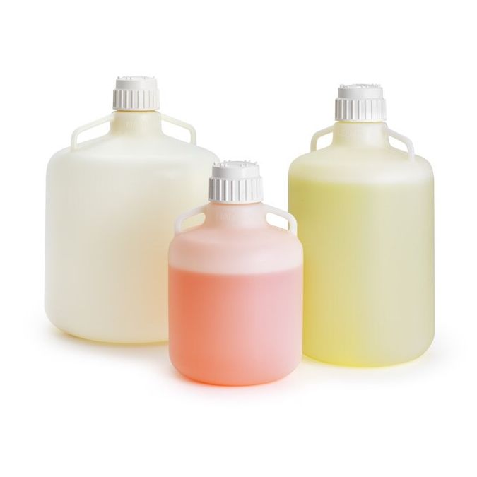 Thermo Scientific CE-N2289-0075 Nalgene HDPE Platinum Certified Clean Bottles and Carboys, 33 L - Colorless (Case of 1)