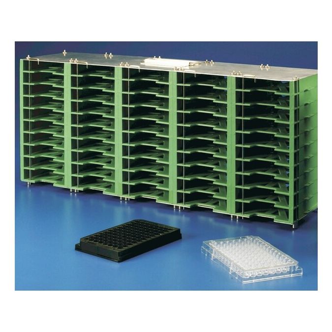 Thermo Scientific Nunc Microplate Plastic Storage Racks - Polypropylene, Metal - 344380