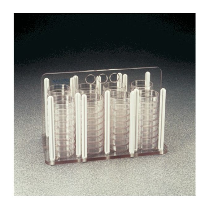 Thermo Scientific Nalgene Petri and Bioassay Dish Racks - Polycarbonate - 5920-0060
