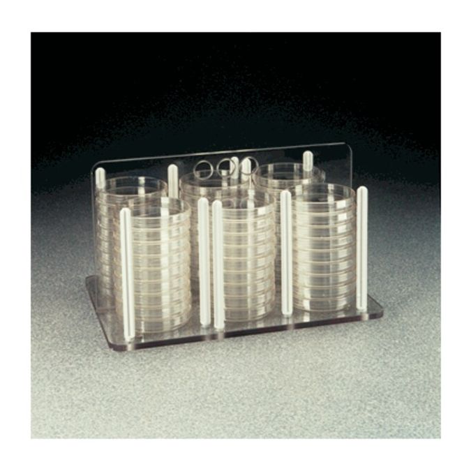 Thermo Scientific Nalgene Petri and Bioassay Dish Racks - Acrylic - 5921-0060