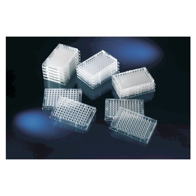 Thermo Scientific Clear Flat-Bottom Immuno Nonsterile 96-Well Plates - 96 wells - 350 μL - 460984