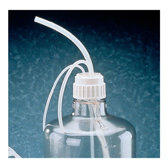 Thermo Scientific 2135-5302 Nalgene Top Works Platinum-Cured Silicone, Polypropylene, Closure, 53B, 2 Port