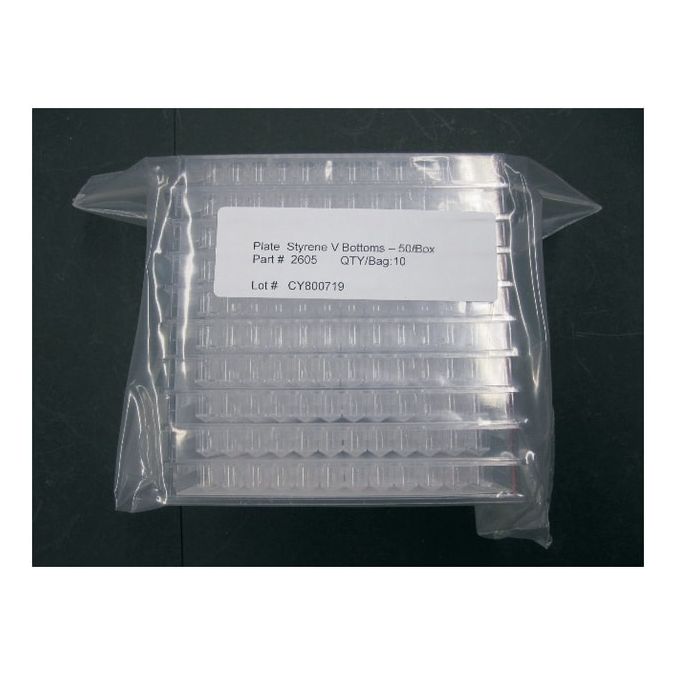 Thermo Scientific 96-Well Microtiter Microplates - 96 wells - 2605