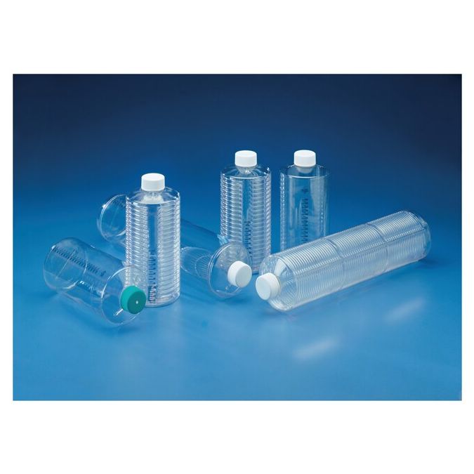 Thermo Scientific 1060-20 Nunc PETG Roller Bottles, 1050 cm² - Clear (Case of 20)
