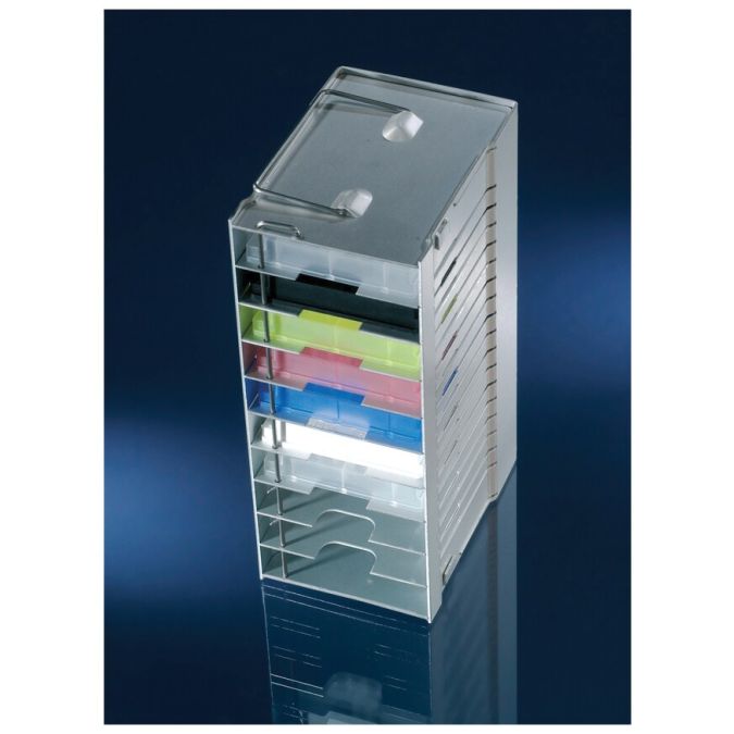 Thermo Scientific Nunc Vertical Microplate Storage Racks - Aluminum - 367002