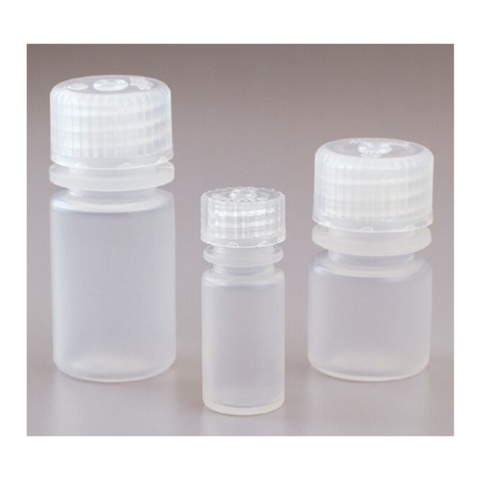 Thermo Scientific 312006-9025 Nalgene Natural PPCO Diagnostic Bottles with Closure: Bulk Pack, 8 mL - Translucent (Case of 2000)