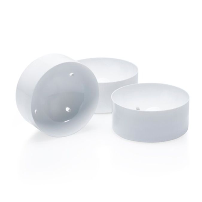 Thermo Scientific DS3124-0010 Nalgene Spherical-Bottom Polycarbonate Centrifuge Bottle Adapter, - White (Case of 4)